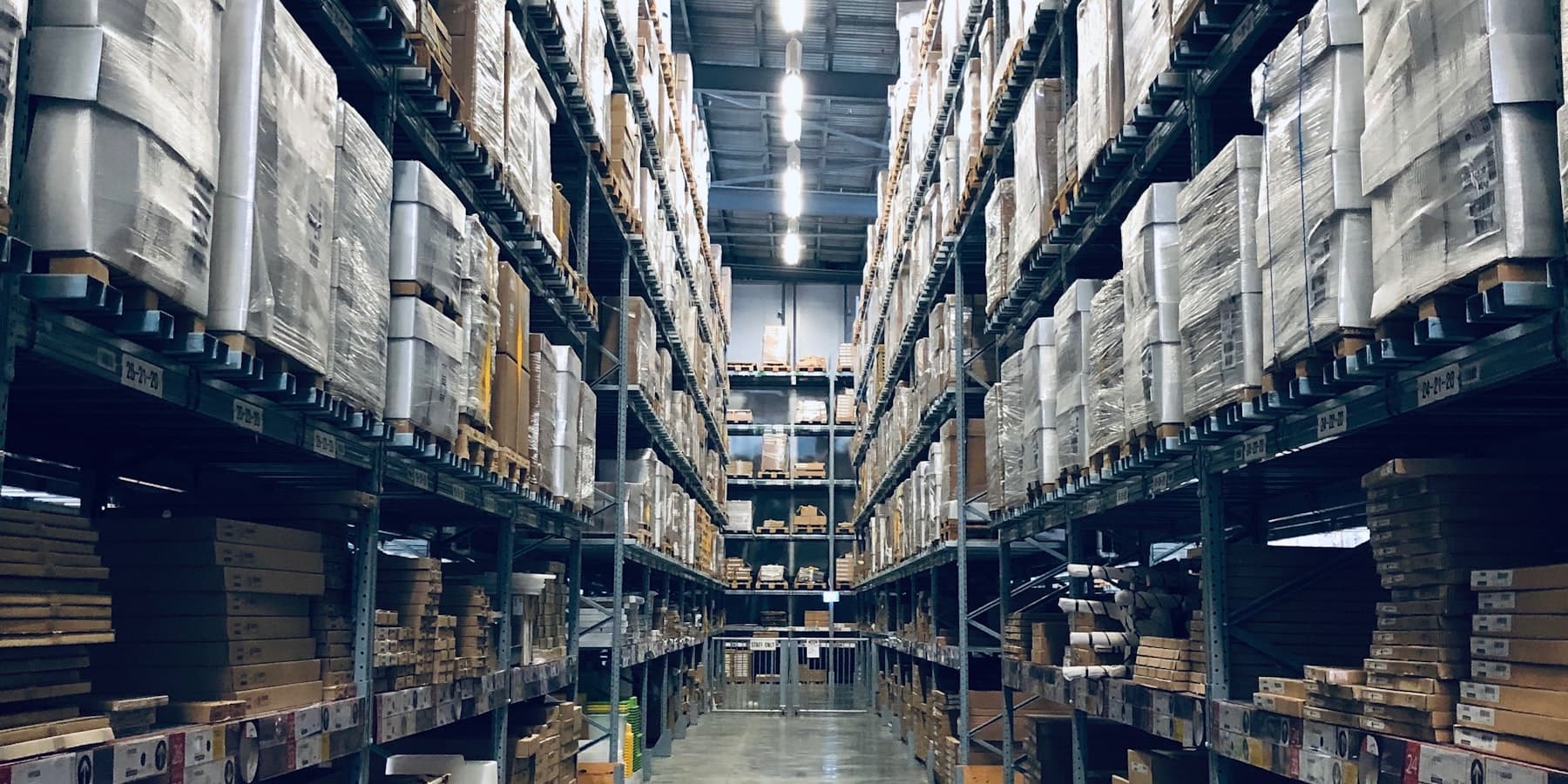 Distribution centre — representative image — illustrating Warehouse Management Modernization